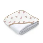 Albero Mio, Sweet Heart World, halat de baie, 100-100 cm