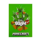 Astra, Minecraft, caiet de desen, format A4, 100 g, 20 de foi, 1 buc.