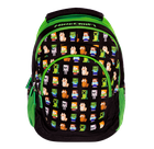 Astra, Minecraft, rucsac pentru scoala cu 3 compartimente