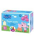 Astra, Peppa Pig, vopsele pentru degete, 6 culoare, 20 ml