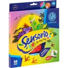 Astra, plastilina, masa plastica usoara, dinozauri, 16 culori