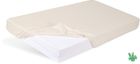 BabyMatex, cearceaf cu elastic din bambus, 70-140 cm, bej