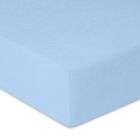 BabyMatex, cearceaf cu elastic frotte Premium, 60-120 cm, albastru