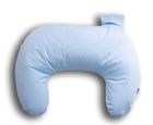 Babymatex, MiniRelax, Bamboo, perna de alaptare, albastru, 150 cm