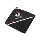 BabyOno, Pinguin, prosop de baie din bambus cu gluga, 85-85 cm