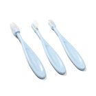 BabyOno, set periute de dinti, albastru, 3 buc.