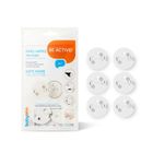 BabyOno, set protectie priza cu adeziv si capac rotativ, 6 buc.