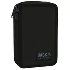 BackUp, penar dublu, cu rechizite scolare, negru