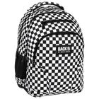 BackUp, rucsac pentru scoala, cu 3 compartimente, Carouri