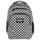 BackUp, rucsac pentru scoala, cu 3 compartimente, Chessboard