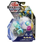 Bakugan Evolutions, Platinum Sectanoid + Nanogans, set de figurine