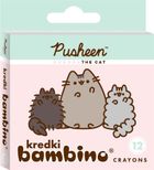 Bambino, Pusheen, creioane colorate, 12 culori
