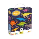 Banana Panda, I Love Puzzle, Dinozauri, set de puzzle-uri, pentru varsta de 4+, 60 piese