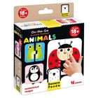 Banana Panda, On-the-Go Puzzle Jumatati de animalute, perechi de puzzle-uri, pentru varsta de 18 luni+, 16 piese