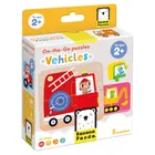 Banana Panda, On-the-Go Puzzle Vehicule, set de puzzle-uri, pentru varsta de 2+, 20 piese