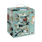 Banana Panda, Puzzlove Caini, puzzle pentru familie, pentru varsta de 5+, 100 piese