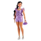 Barbie, Deluxe Style, papusa, top si pantaloni scurti, violet