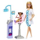 Barbie, Dentist, set de 2 papusi si accesorii