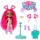 Barbie, Extra Minis, mini papusa, par roz