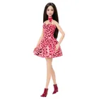 Barbie Fashionistas, Tinuta roz cu imprimeu leopard, papusa