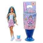 Barbie, Pop Reveal, Stylish Dessert, papusa cu accesorii, set albastru