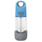 B.Box, bidon de tritan cu pai, Blue Slate, 450 ml