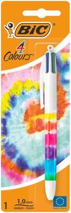Bic, 4 Colours, Message Tie Dye, pix, 1 buc.