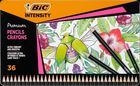 Bic, Intensity, creioane colorate premium, 36 culori