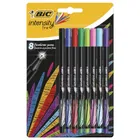 Bic, Intensity Fine, liner, mix pastel, 6 buc.