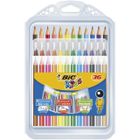 Bic, Kids, carioci + creioane colorate + creioane cerate, 36 buc.