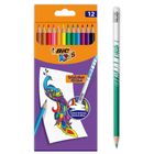 Bic, Kids, Evolution Illusion, creioane colorate, 12 buc.