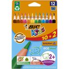 Bic, Kids, Evolution Triangle, creioane triangular, 12 culori