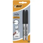 Bic, Marking Textile, marker permanent cu textilie, negru, 0,9 mm