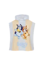 Bluey, poncho de baie, albastru, 50-100 cm