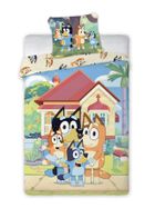 Bluey, set lenjerie de pat single, 140-200 cm
