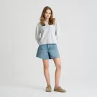 Bluza cu maneca lunga si croiala loose NOWEAR