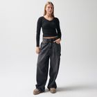 Bluza reiata cu adaos de modal NOWEAR