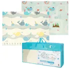 Bocioland, Orasul Apei, covoras din spuma pliabil, gri, 150-180 cm