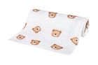 Bocioland, Teddy Bear, scutec din bambus, 40-40 cm