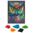 Bufnita, mozaic de diamante, set creativ