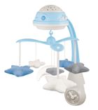 Canpol babies, carusel electric cu proiector si cutie muzicala, albastru
