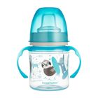 Canpol babies, EasyStart, Exotic Animals, canita antrenament, albastru, 6m+, 120 ml
