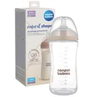 Canpol babies, Natural Shape, biberon cu tetina doua zone, 330 ml
