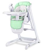 Caretero, Indigo, scaun inalt si leagan 2in1, menta verde