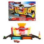 Cars, Race Ready Car Wash, set de joaca cu masina