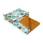 Ceba Baby, patura cu perna pentru bebelusi, portocaliu, 75-100 cm