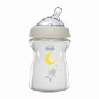 Chicco, NaturalFeeling, sticla anti-colic, debit lent, 0 luni+, 250 ml