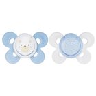 Chicco, PhysioForma Comfort, suzeta din silicon, albastru, 0 luni+