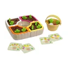 Chicco, Smart2Play, Gradina cu legume, joc educational, 21 elemente