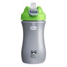 Chicco, sticla sport, verde-gri, 350 ml